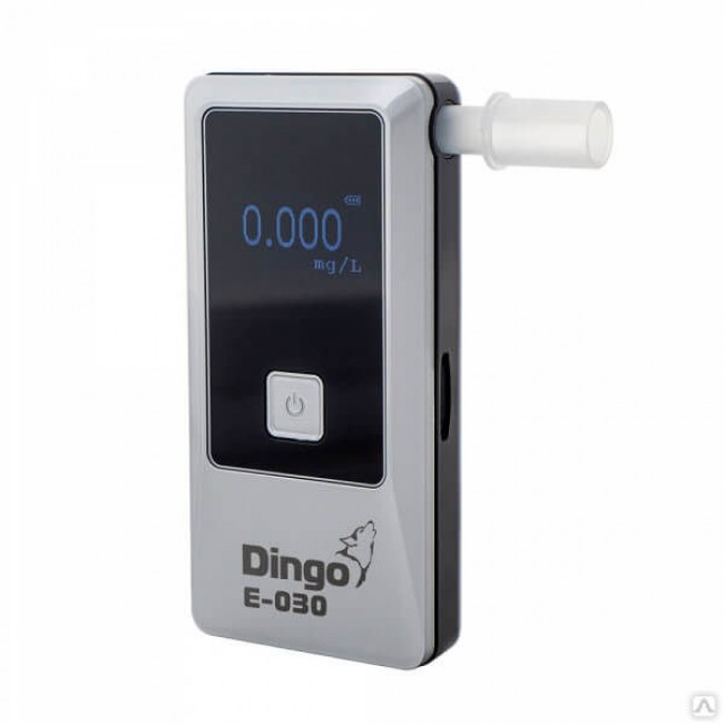 Алкотестер Динго Е-030 (B) с Bluetooth - фото